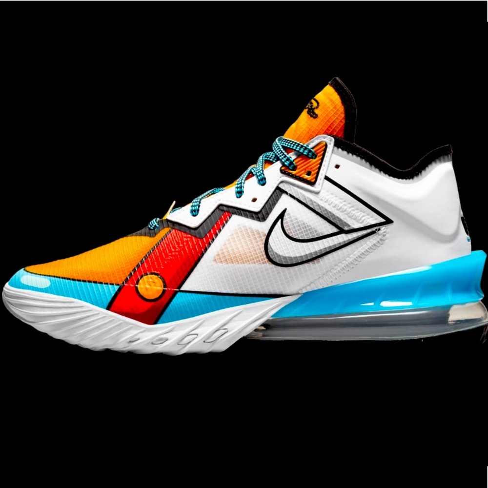 Lebron 18 low - Cartoon Art